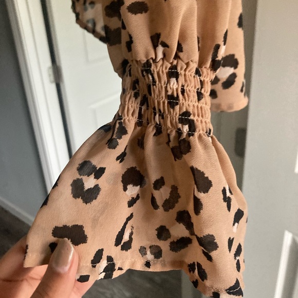 A New Day Leopard Blouse - Picture 2 of 3